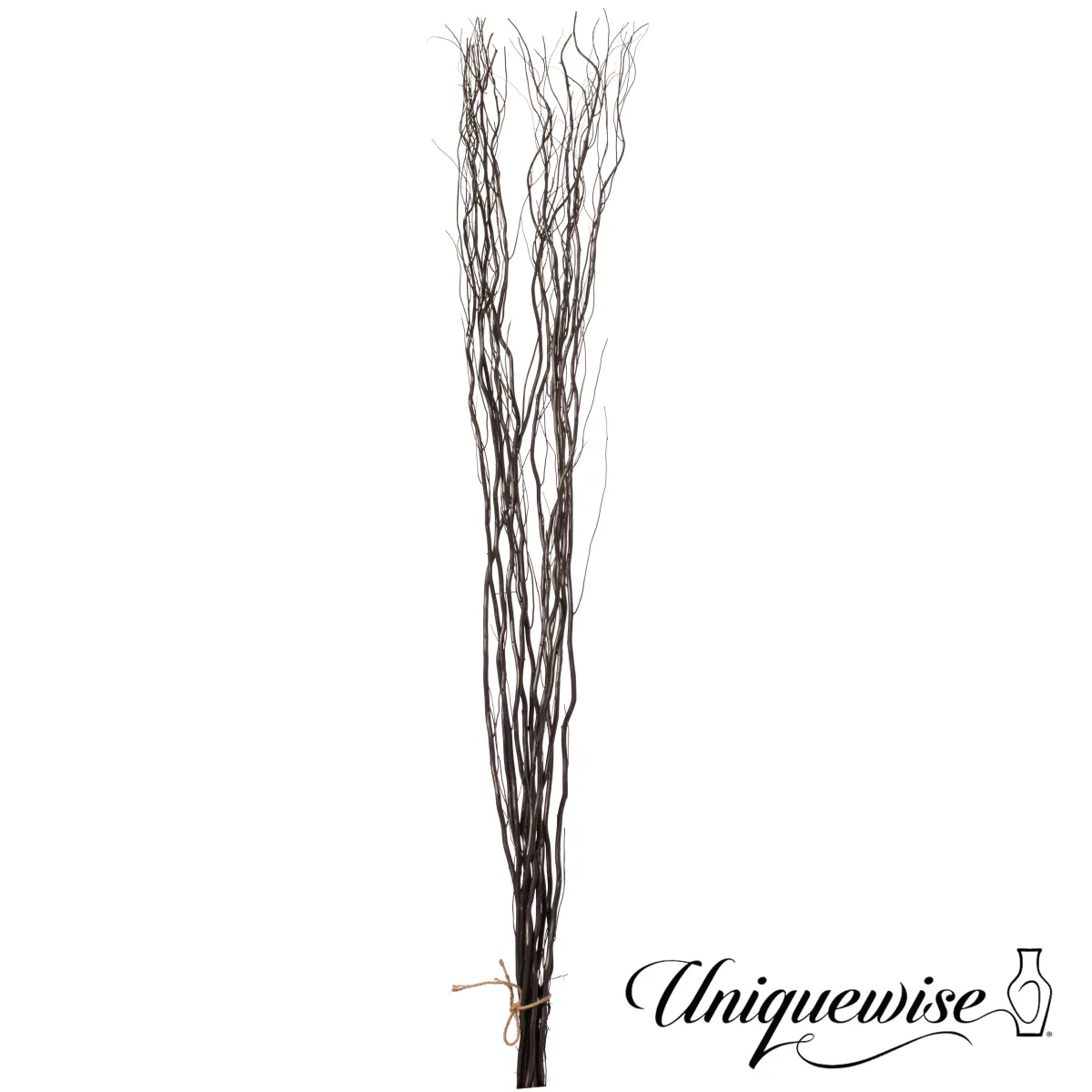 Uniquewise 12 pcs Natural Decorative Dry Branches Authentic Willow Sticks, Home Decoration and Wedding Craft 70 in, DIY Greenery Plants Craft Vases fillers Garden Hotel Farmhouse Decor.