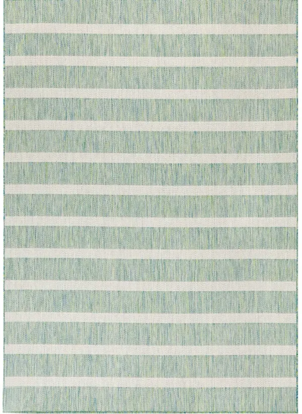 Positano POS03 Blue/Green/Ivory 6' x 9' Rug