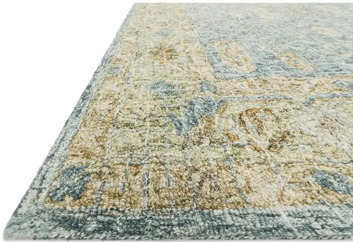 Julian JI05 Blue/Gold 7'9" x 9'9" Rug