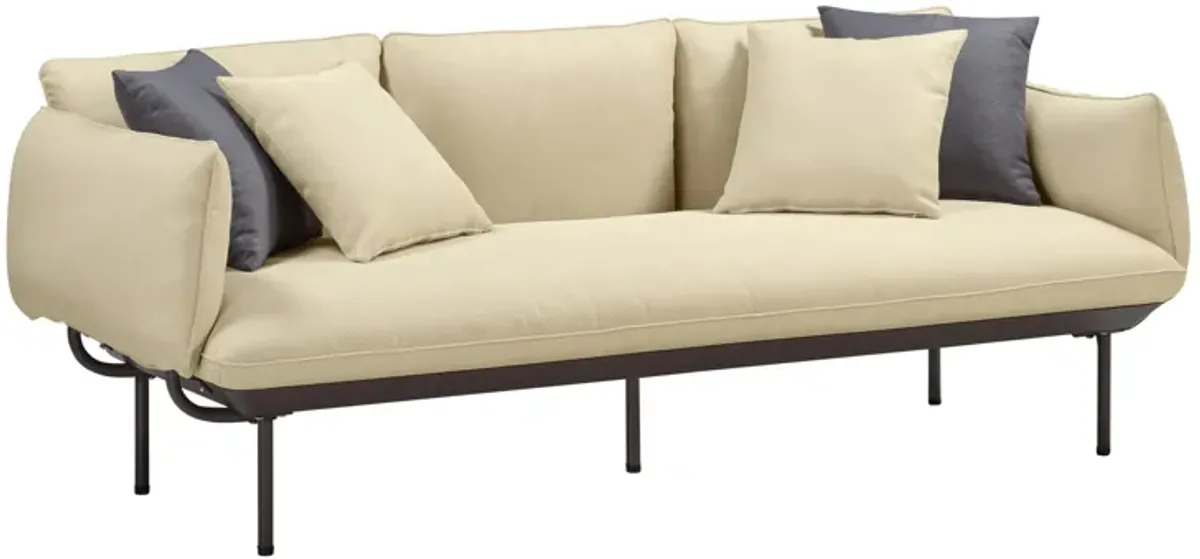 Katti Beige Outdoor Sofa