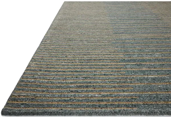 Elias Slate/Natural 2'6" x 9'9" Runner Rug