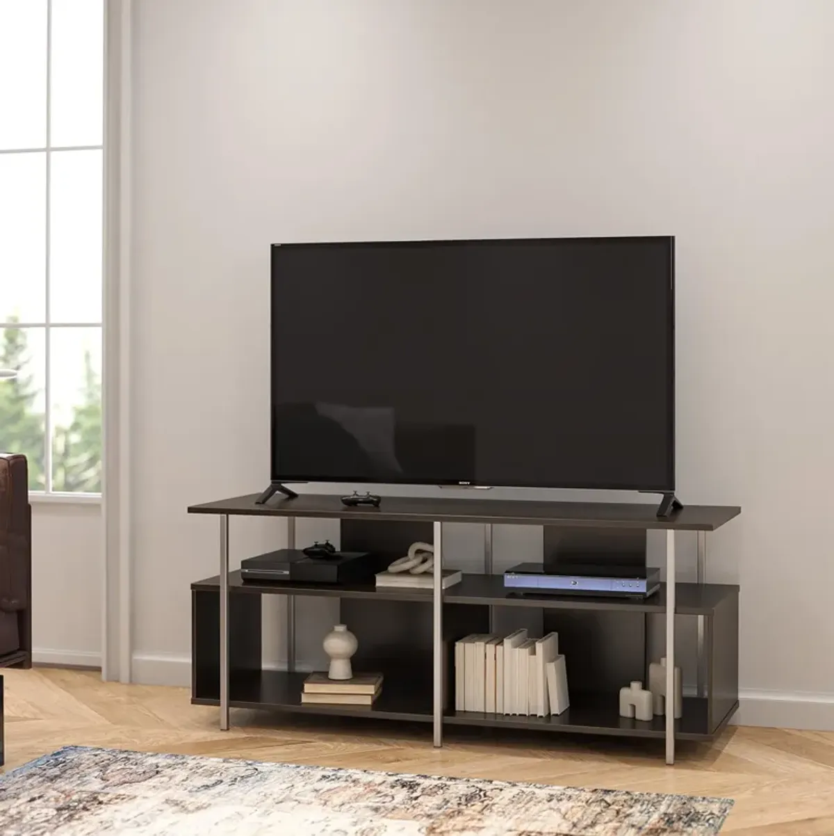 Alonso TV Stand for TVs up to 69", Espresso