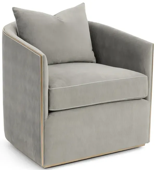 Sonoma Grey Swivel Chair