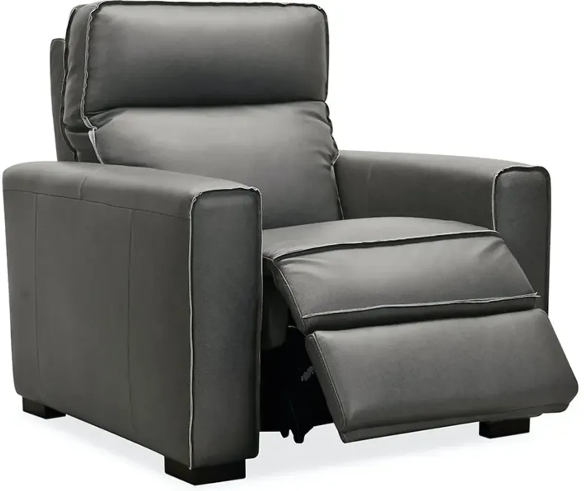 Braeburn Leather Power Recliner