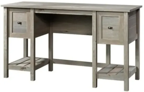 Farmhouse Office Writing Desk with 2 Storage Drawers