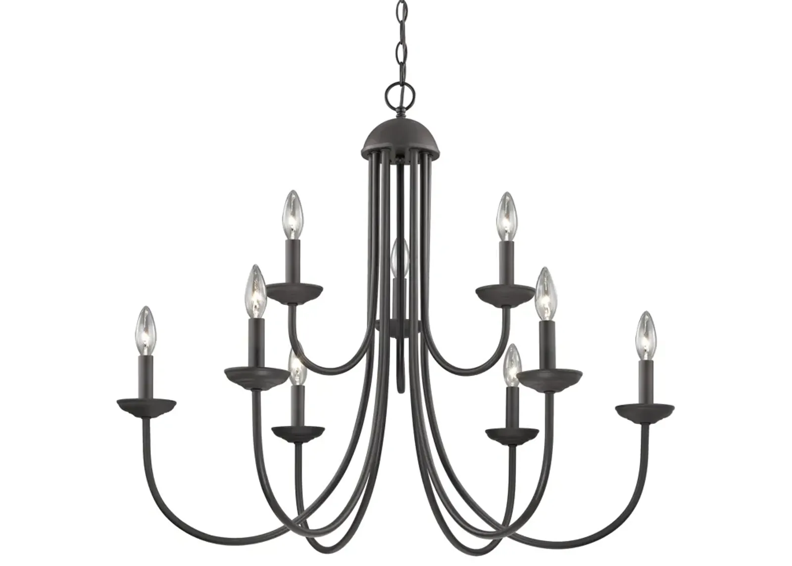 Williamsport 34'' Wide 9-Light Chandelier