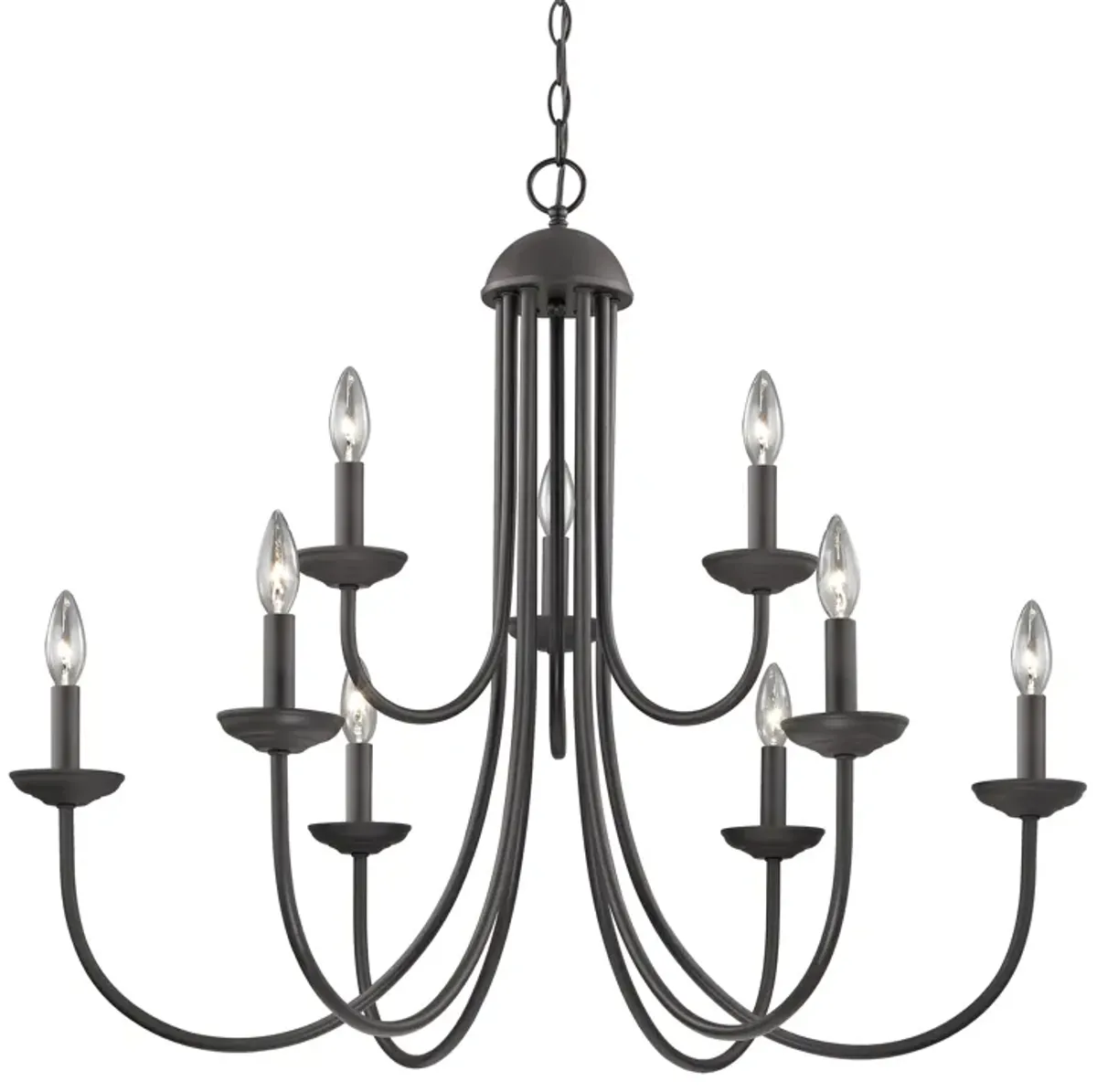 Williamsport 34'' Wide 9-Light Chandelier