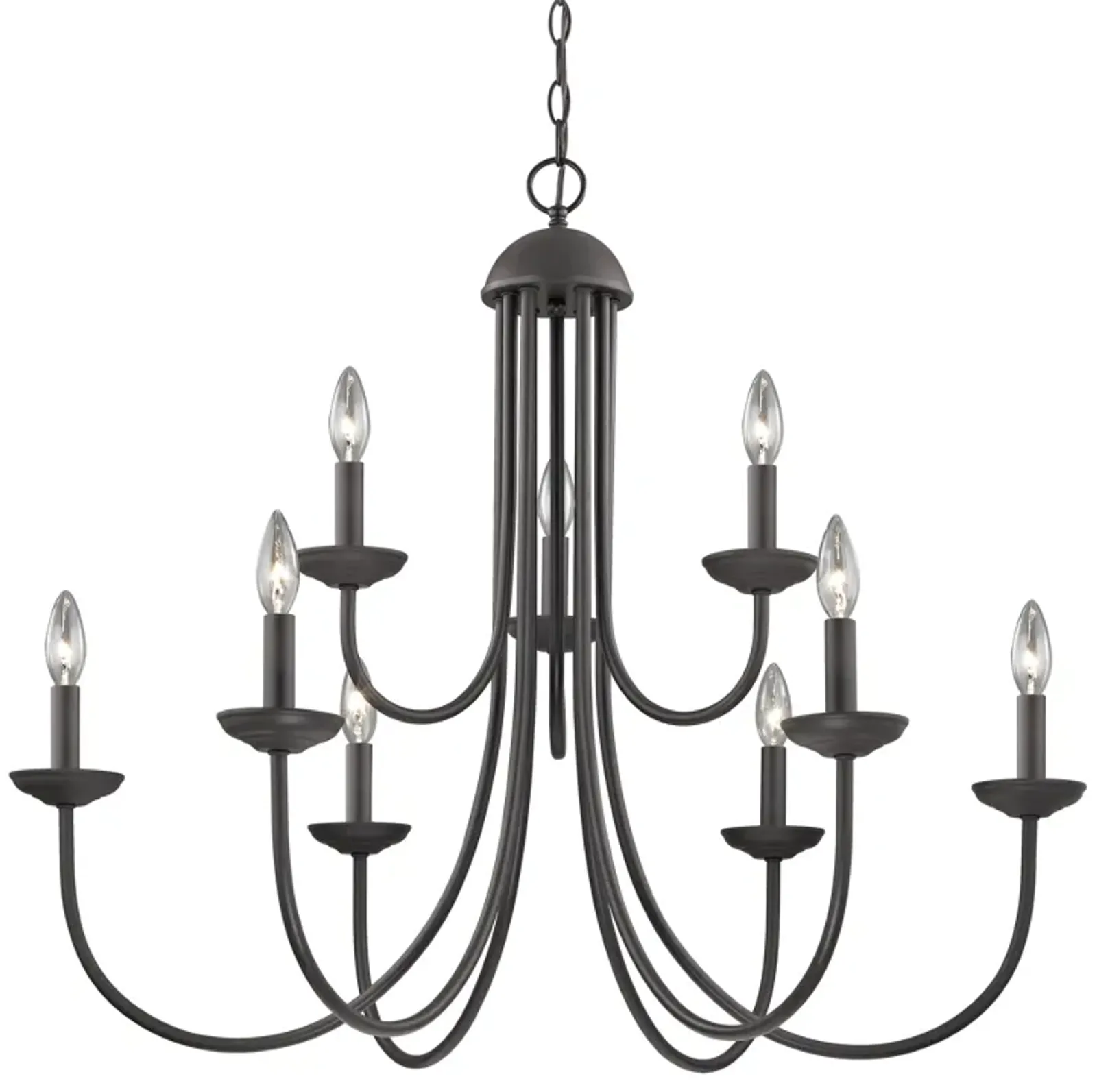 Williamsport 34'' Wide 9-Light Chandelier