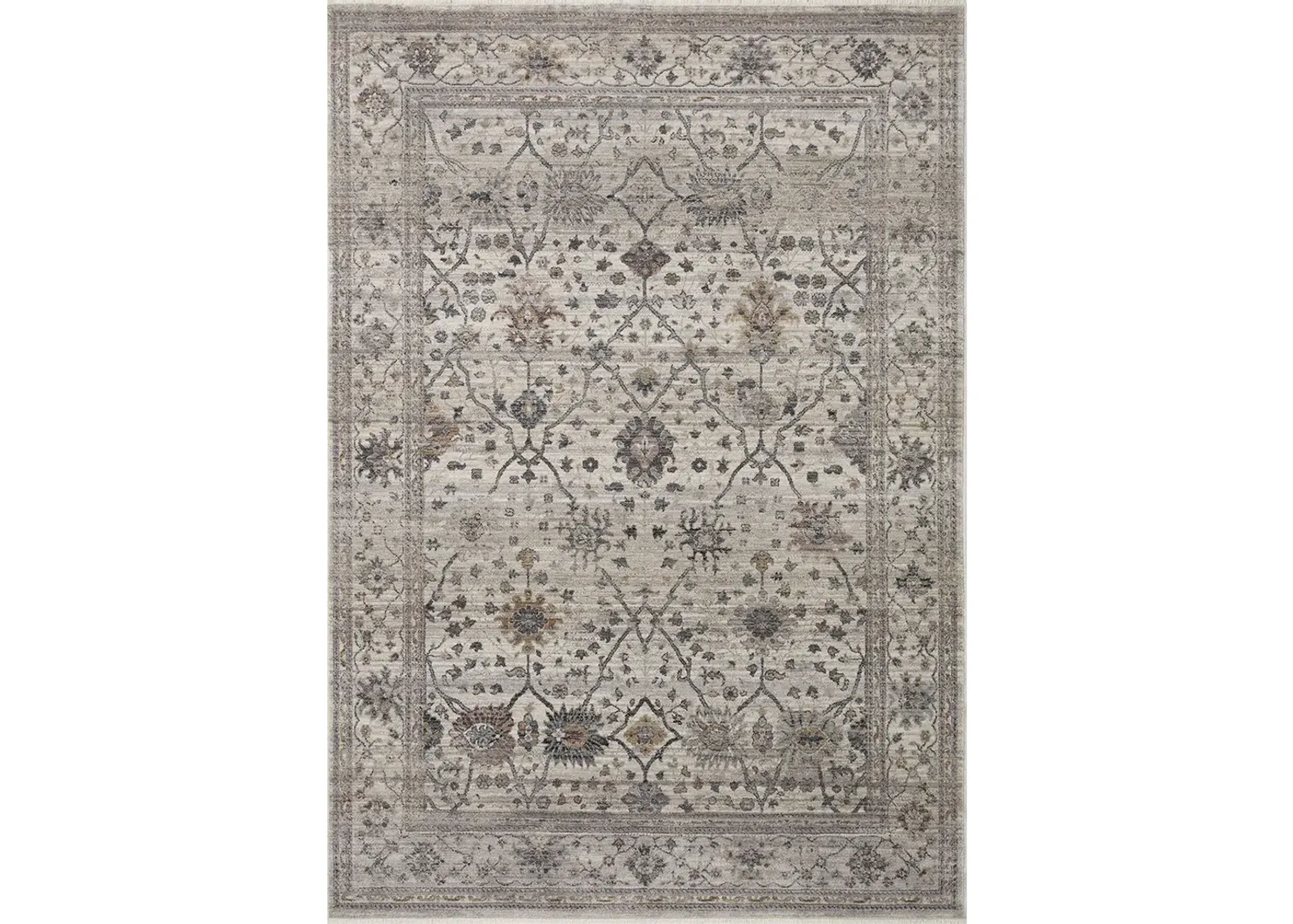 Lyra LYR04 Pebble/Multi 5'3" x 7'9" Rug