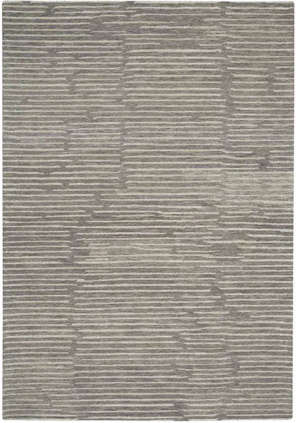 CK010 Linear LNR01 Gray 9'9" x 13'9" Rug