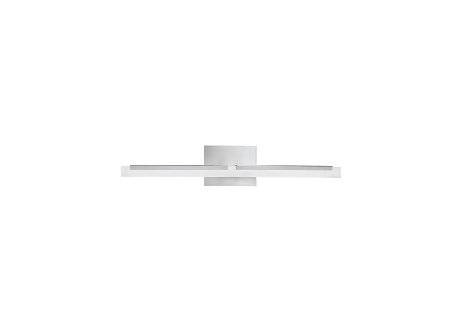 Double L Sconce 26" LED Vanity