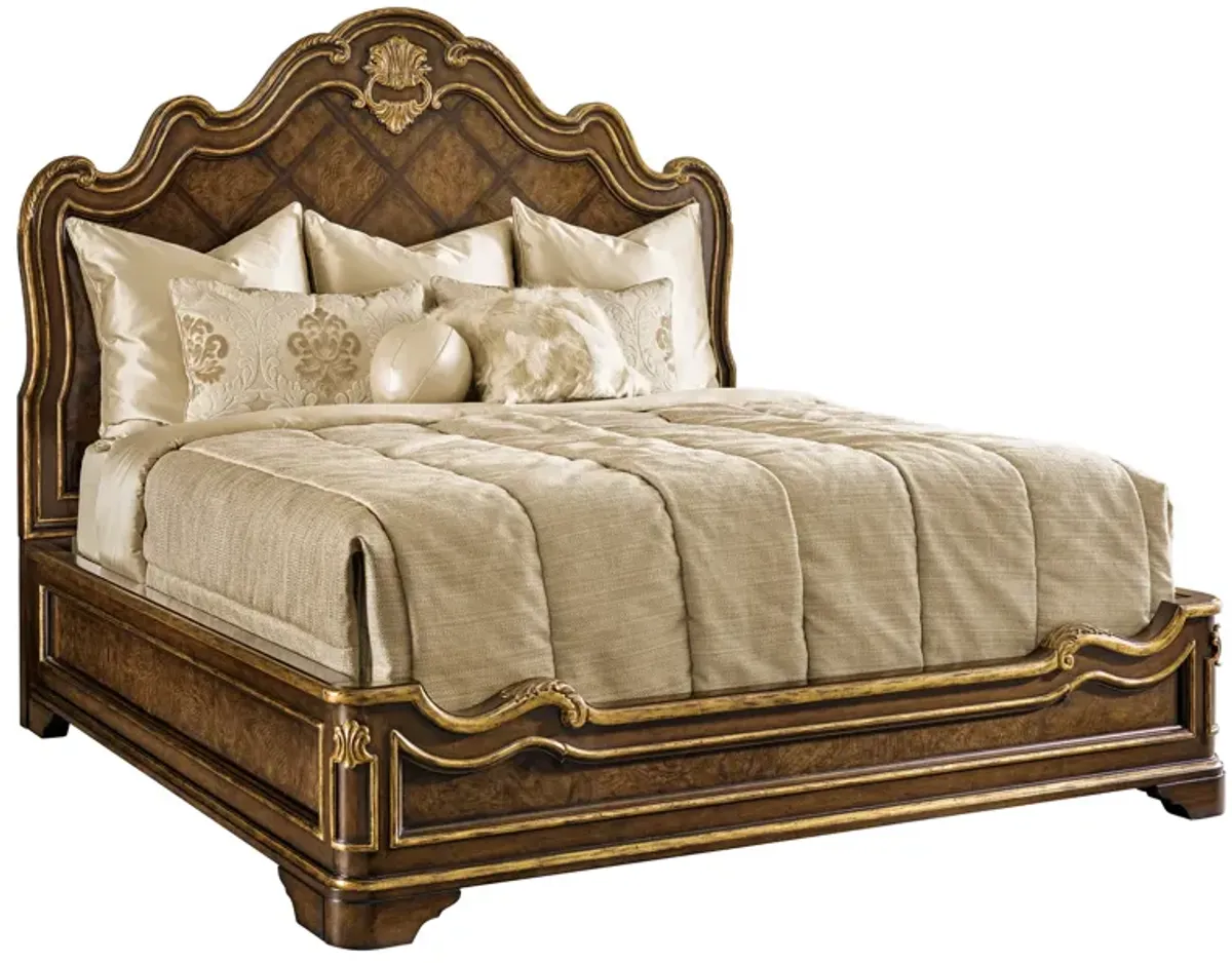 Aria King Panel Bed