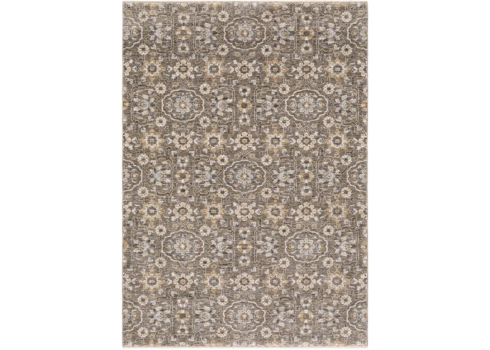 Maharaja 2' x 3' Grey Rug