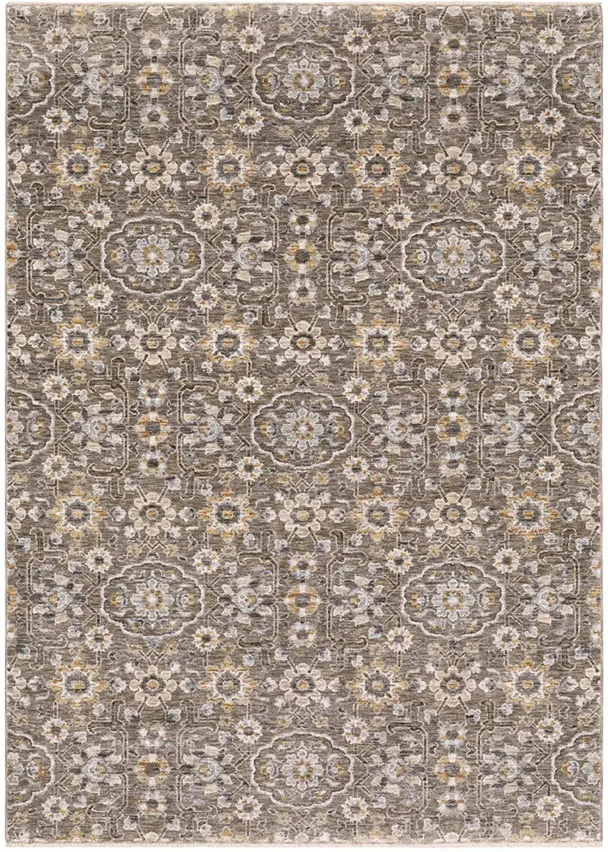 Maharaja 2' x 3' Grey Rug