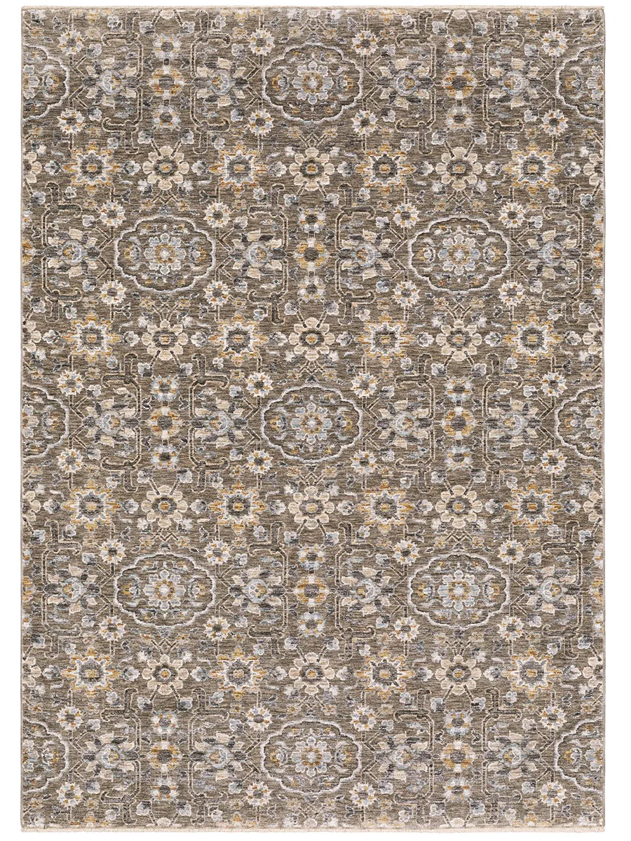 Maharaja 2' x 3' Grey Rug