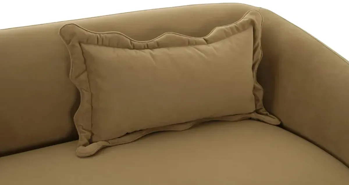 Lou Sandstone Textured Fabric Sofa