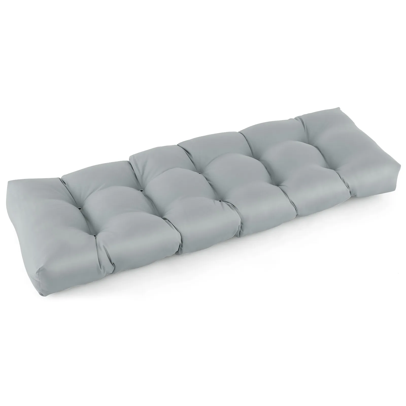 Indoor Outdoor Tufted Bench Cushion with Soft PP Cotton