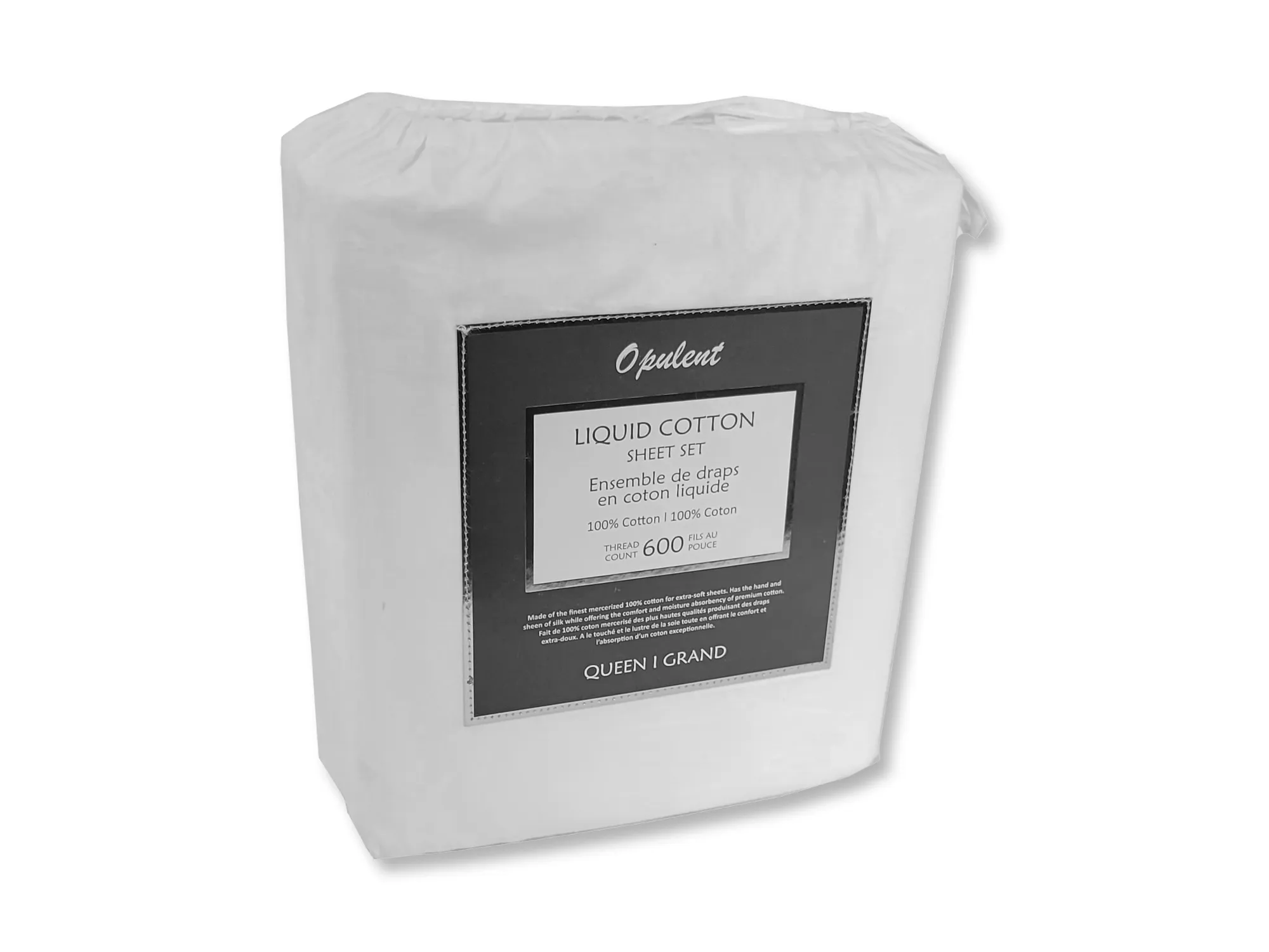 Cotton House - Liquid Cotton Sheet Set, 600 Thread Count.