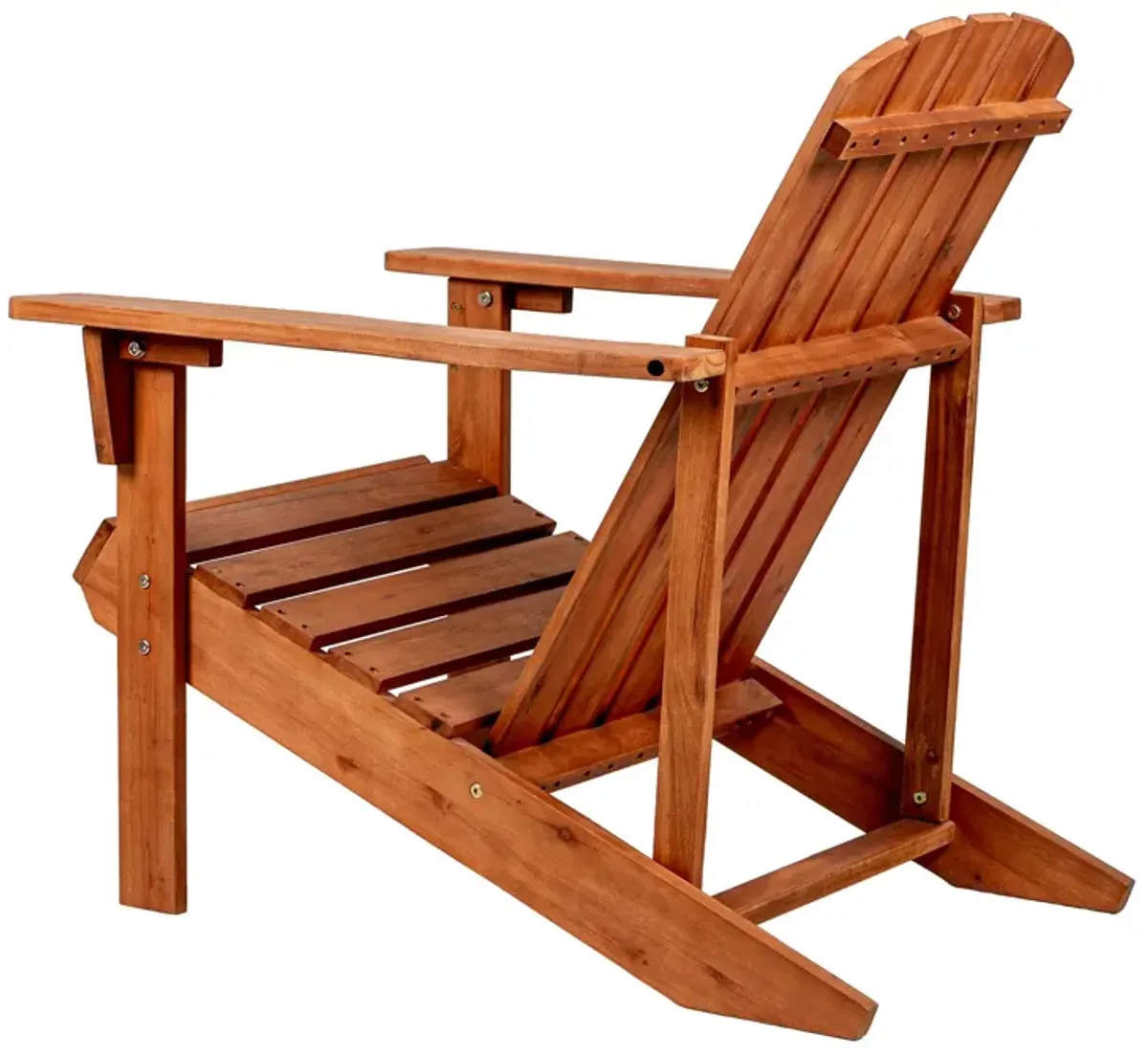 Westport Outdoor Patio Traditional Acacia Wood Adirondack Chair