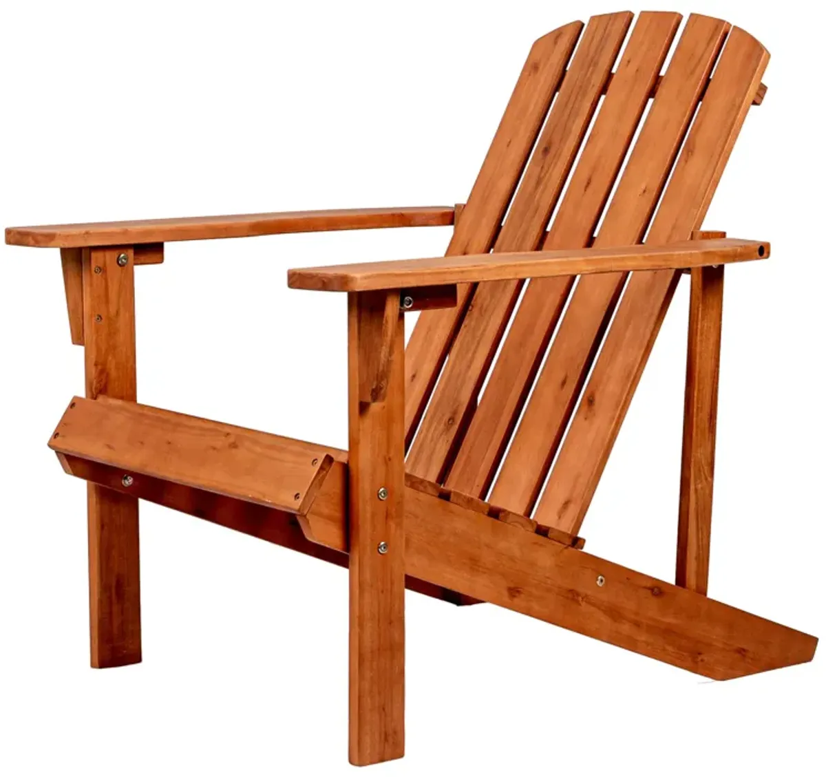 Westport Outdoor Patio Traditional Acacia Wood Adirondack Chair