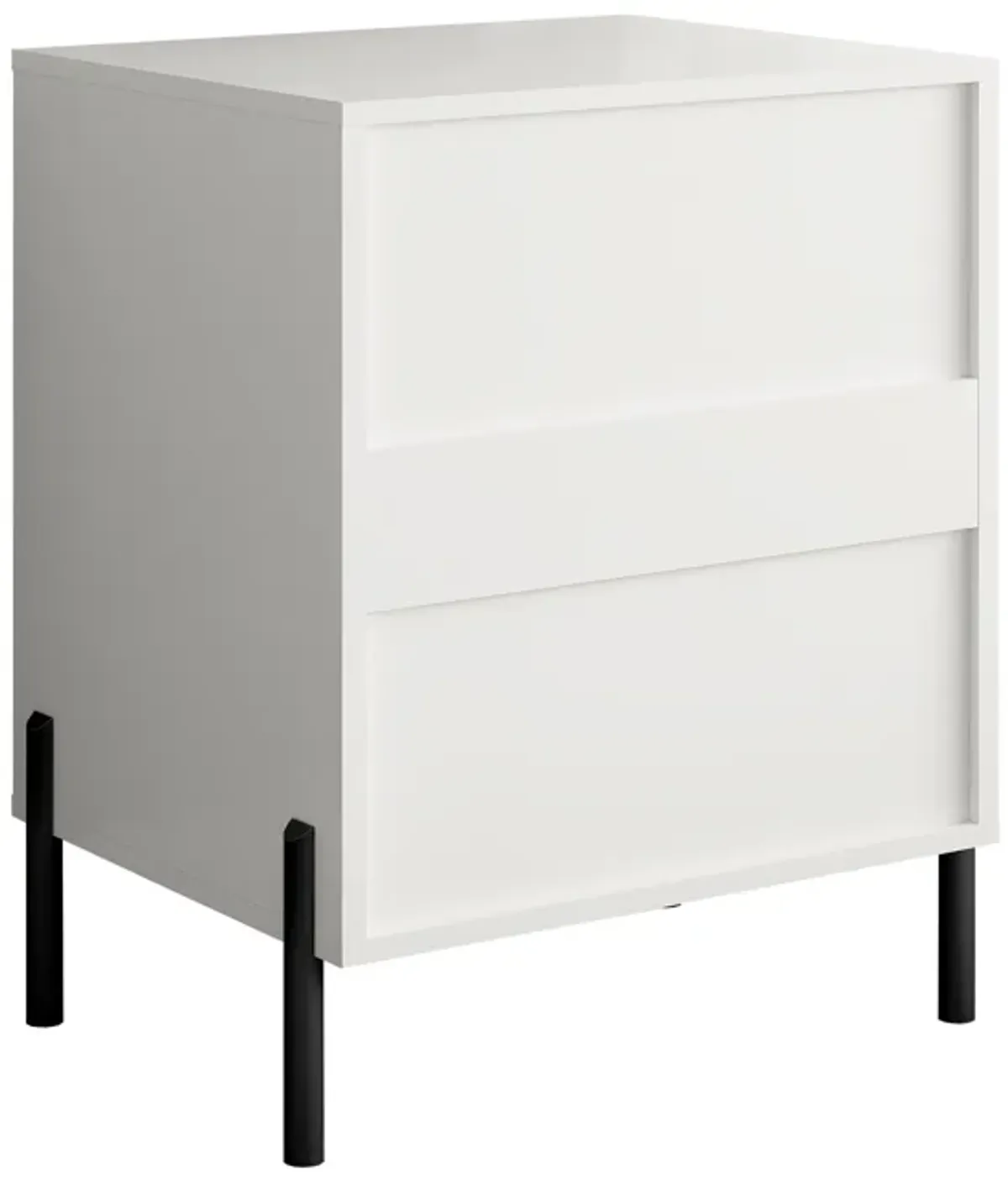 FESTIVO Modern 2-Drawer Nightstand Bedside Table End Table Furniture