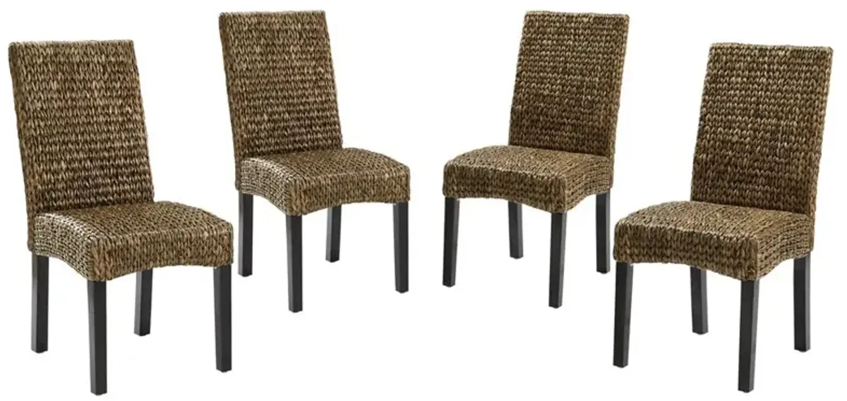 Crosley Furniture Edgewater 4-Piece Dining Chair Set