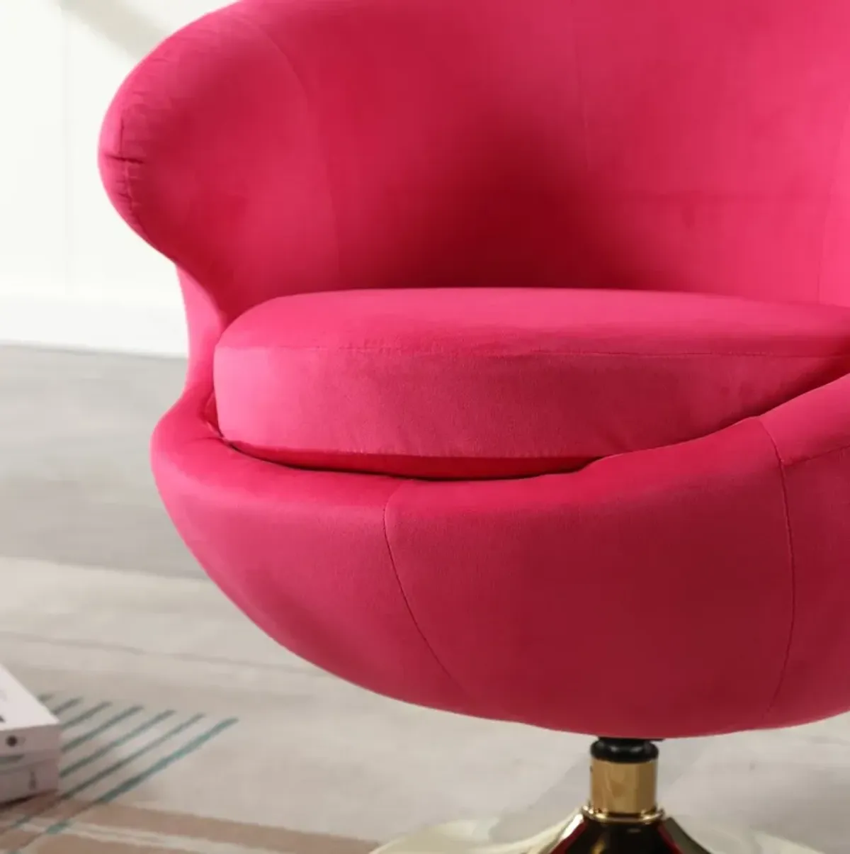 360 Degree Swivel Cuddle Chairs, Round Armchairs for Home & Office