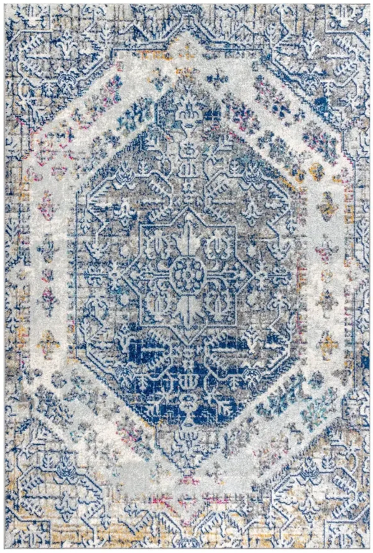 Modern Persian Boho Vintage Area Rug