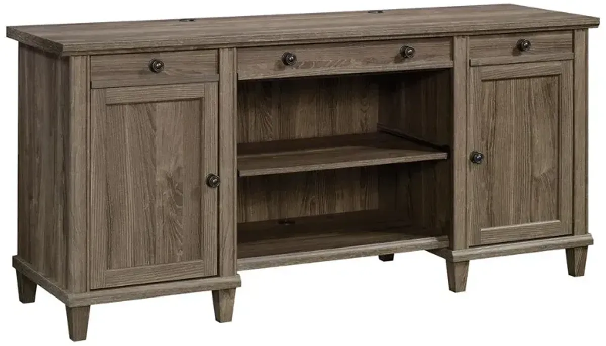 Sauder Hammond Credenza  Emery Oak