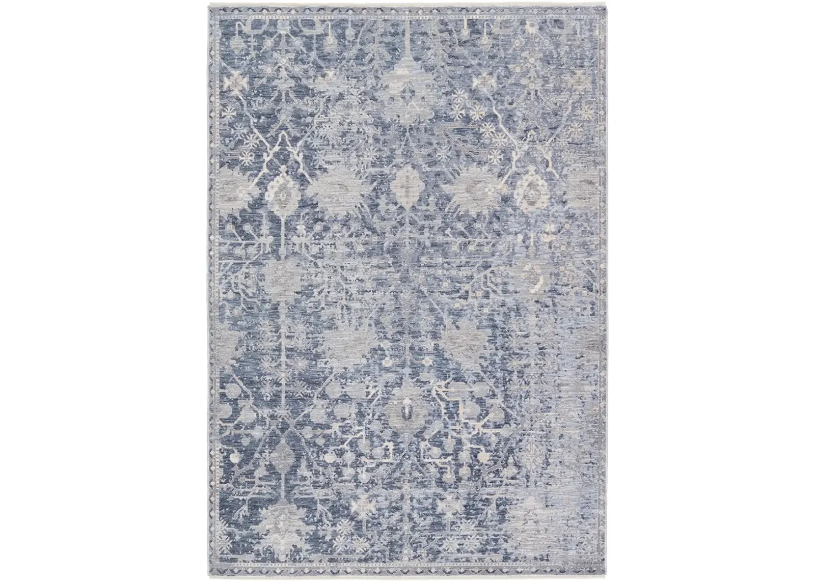 Ballad Seraph Blue 3' x 10' Runner Rug