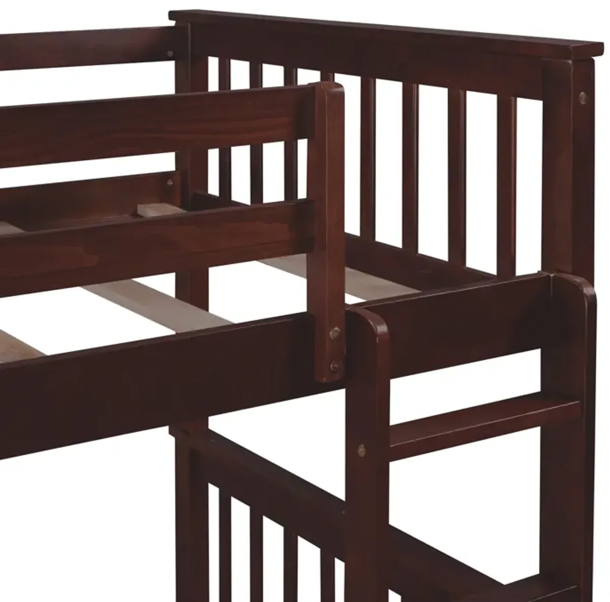 Merax Bunk Bed with Ladders and 2 Storage Drawers
