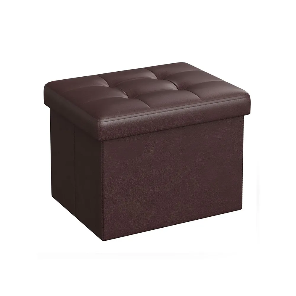 Small Folding Storage Ottoman