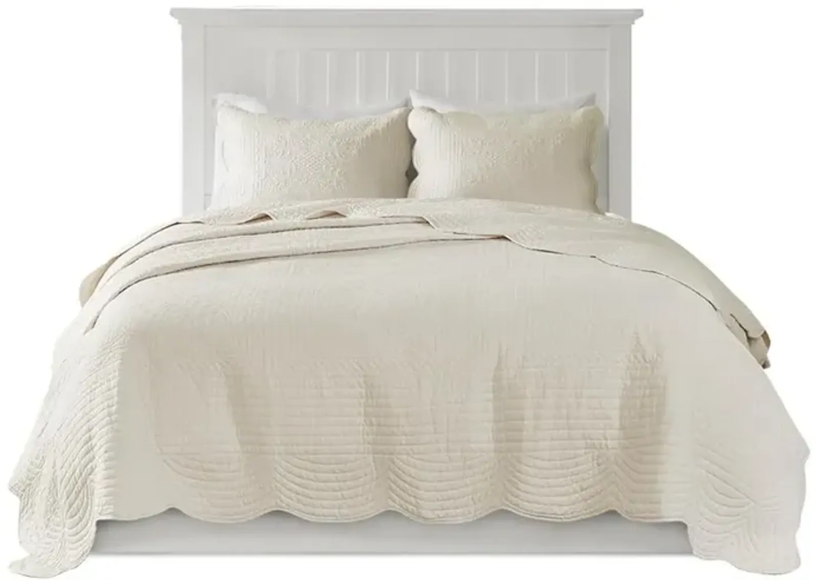 Belen Kox Scalloped Edge Coverlet Set, Belen Kox