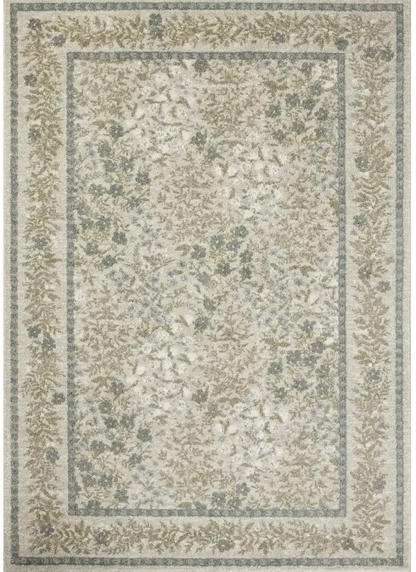 Laurel LAU03 Cream 2'8" x 8' Rug by Rifle Paper Co.