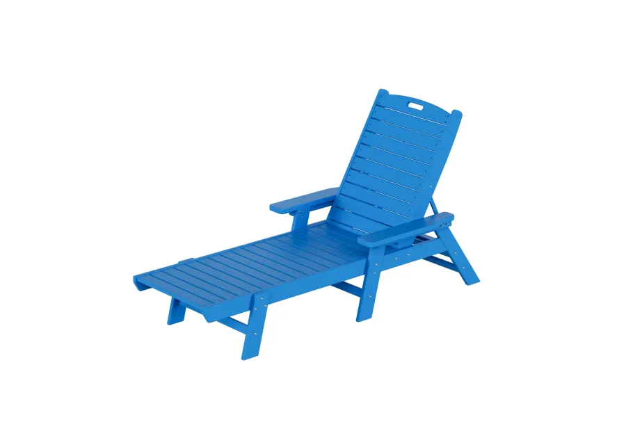 WestinTrends Adirondack Outdoor Chaise Lounge