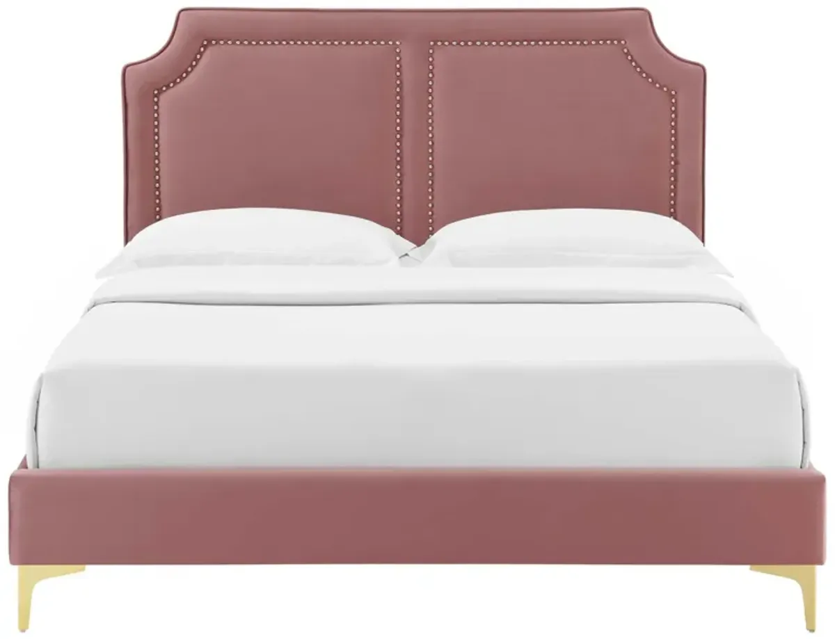 Modway - Novi Performance Velvet Twin Bed