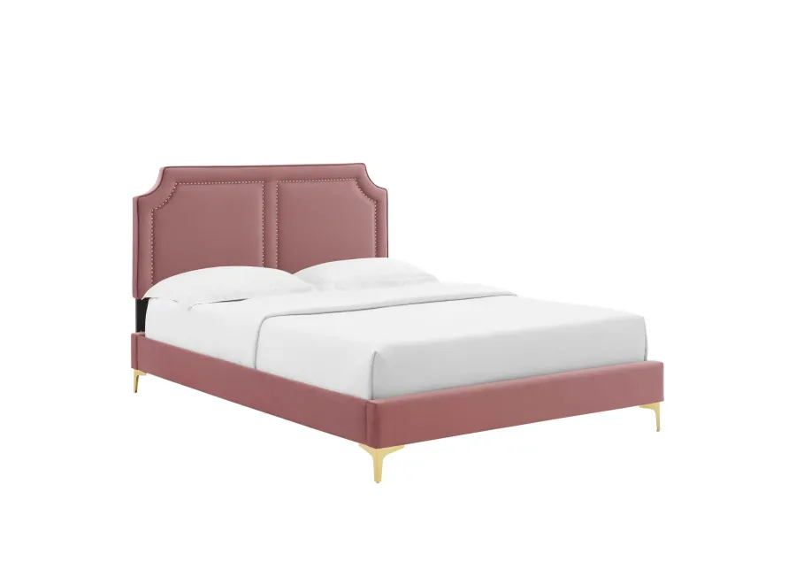 Modway - Novi Performance Velvet Twin Bed