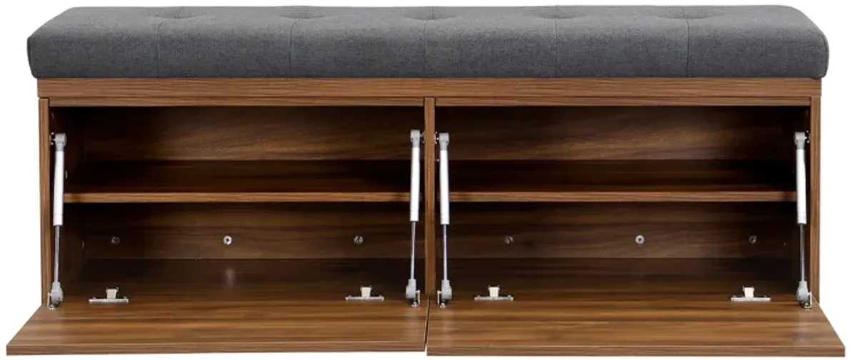 Merax Shoe Storage Bench Entryway Shoe Cabinet