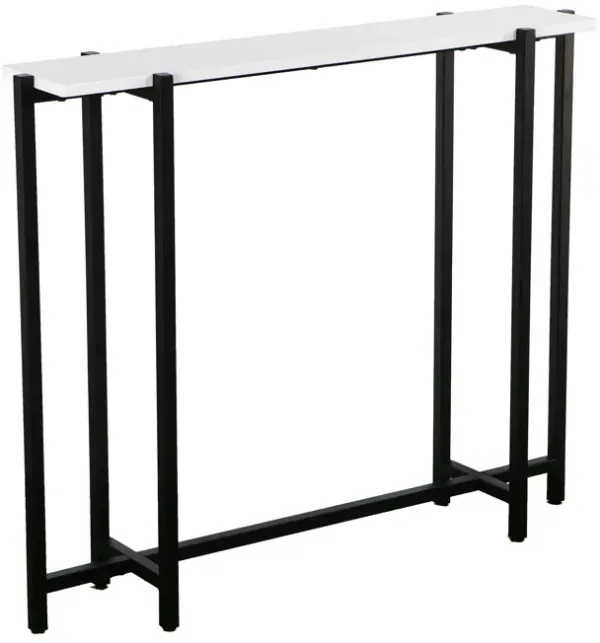 Helena Contemporary Narrow Mini Console Table