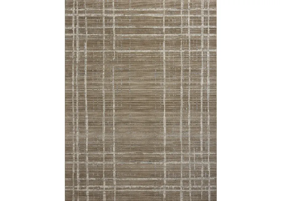 Wade WAE-05 Brown / Stone 2''6" x 8''0" Rug by Loloi II