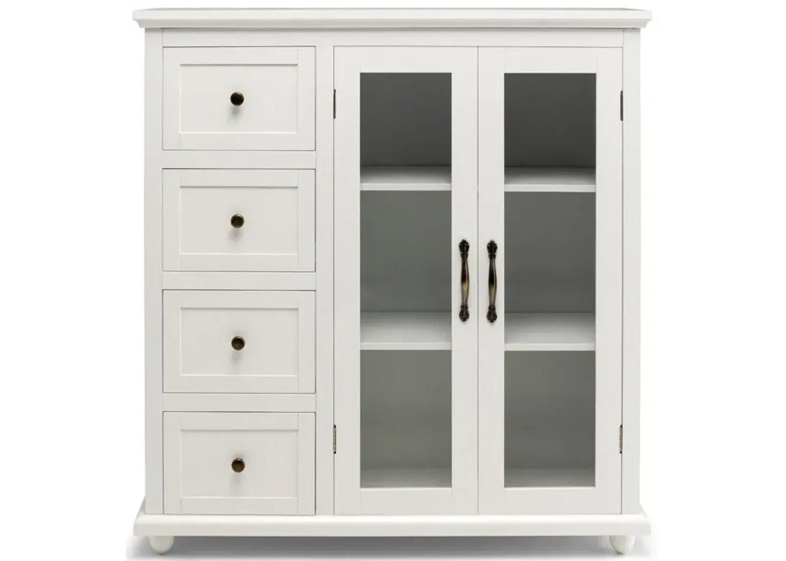 Buffet Sideboard Table Kitchen Storage Cabinet with Drawers and Doors