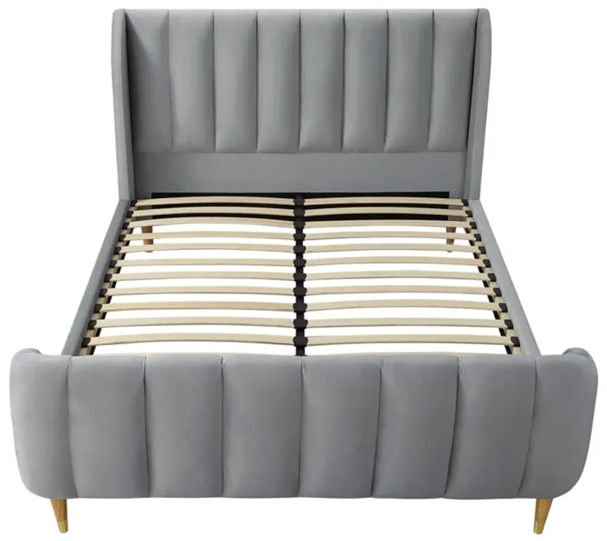 Loft Lyfe Massimo Velvet Platform Bed