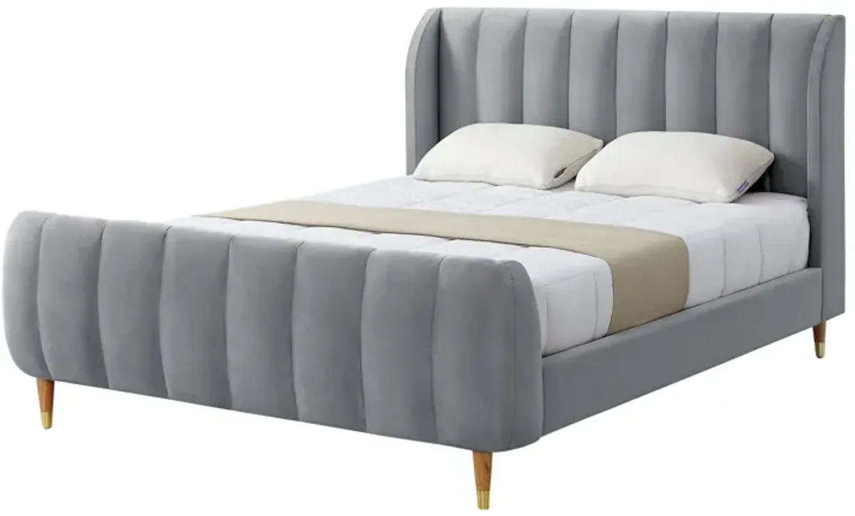 Loft Lyfe Massimo Velvet Platform Bed