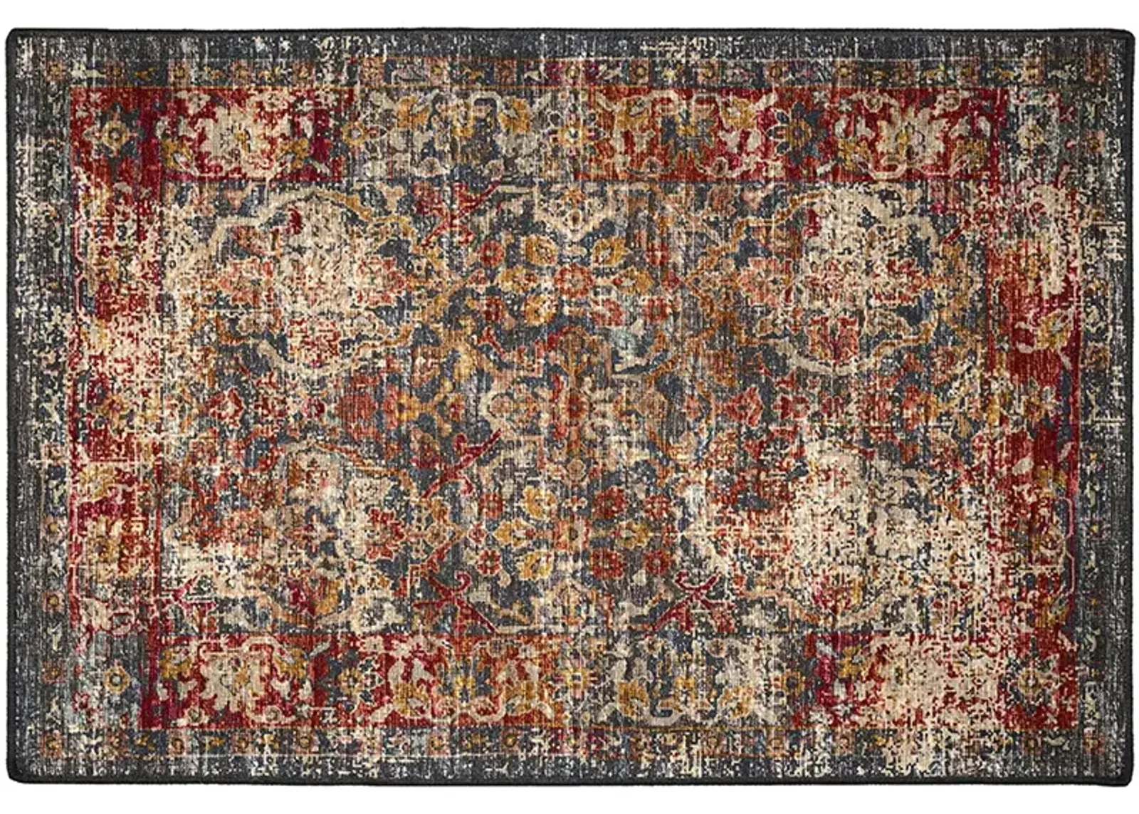 Jericho JC3 Charcoal 2' x 3' Rug