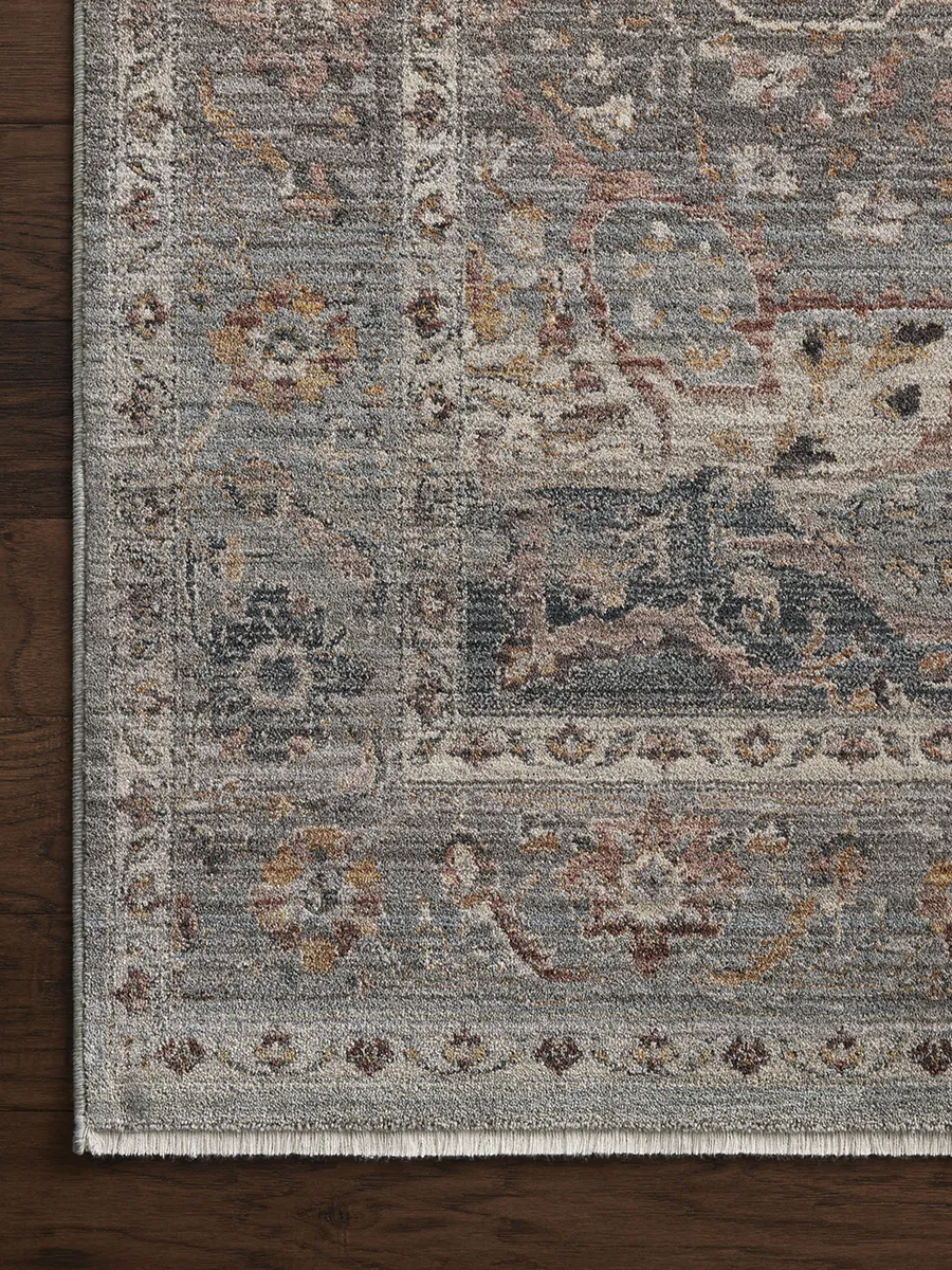 Lyra LYR03 Sky/Multi 4' x 5'7" Rug