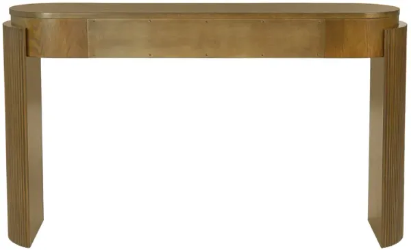 Merax Mid Century Modern Solid Wood 3-Drawer Nightstand in Brown for Bedroom