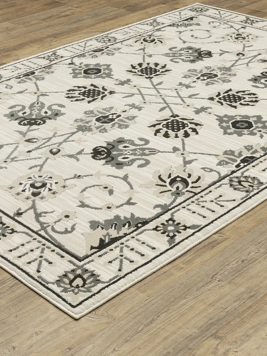 Raylan 9'10" x 12'10" Ivory Rug