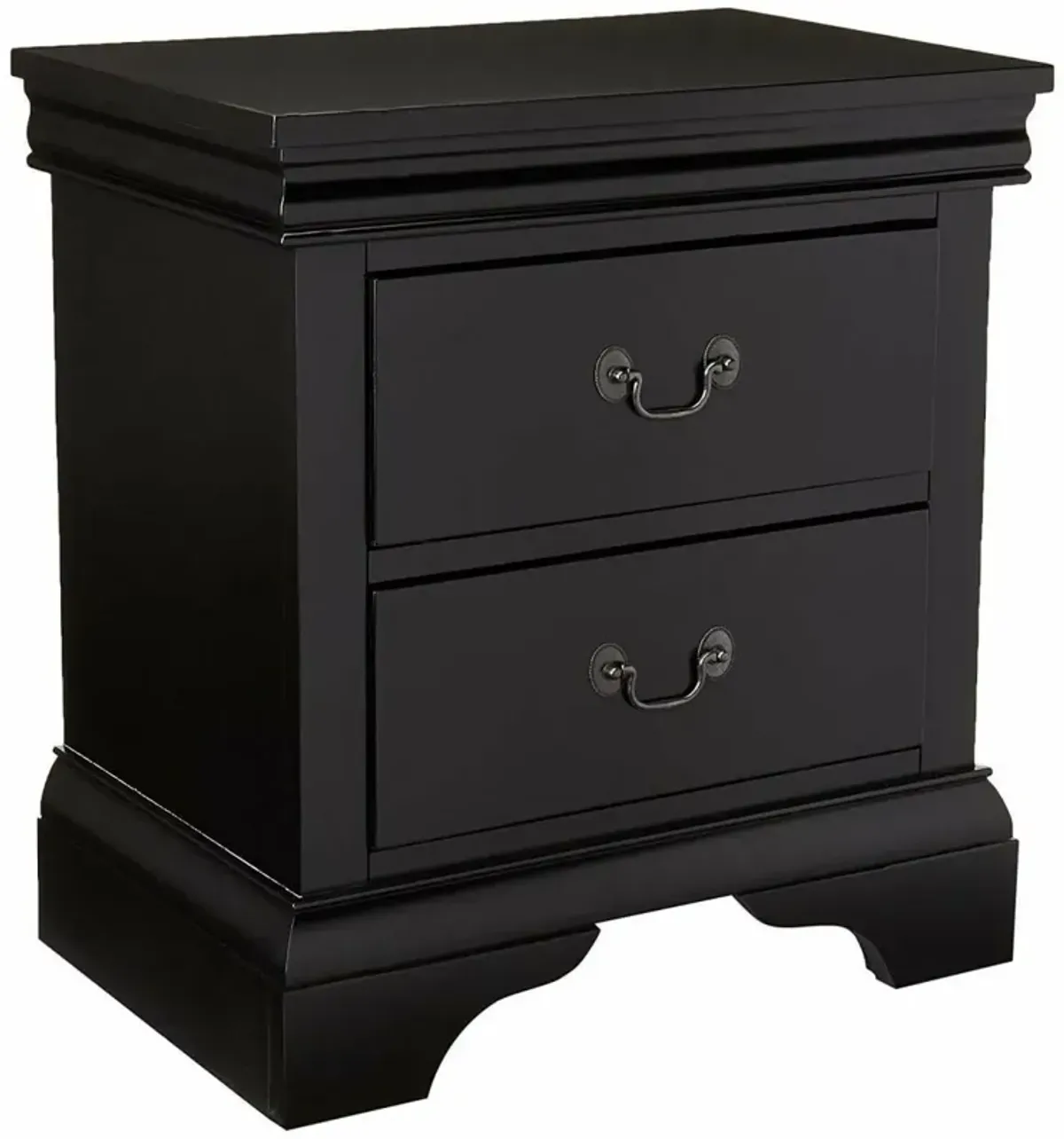 Contemporary Bedroom Furniture Nightstand 2 X Drawers Bedside Table Pine Wood