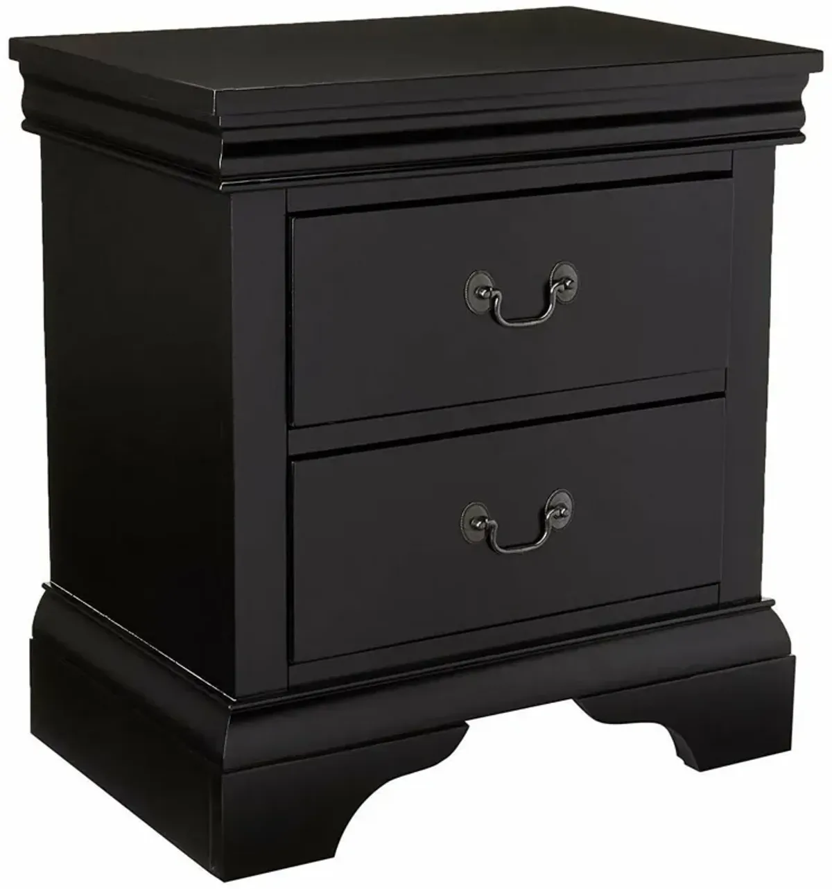 Contemporary Bedroom Furniture Nightstand 2 X Drawers Bedside Table Pine Wood