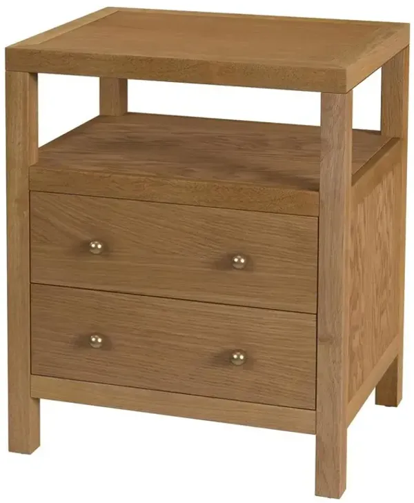 Butler Specialty Nora 2-Drawer Nightstand, Brown
